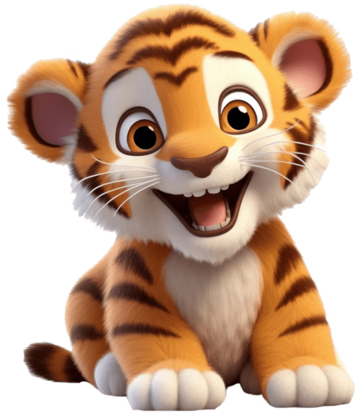 Cartoon Tiger